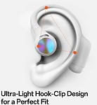 Беспроводные наушники ONEODIO OpenRock S2, Белые