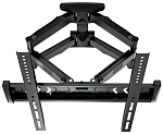 (EU) Кронштейн Gembird WM-58ST-01 Premium Full Motion TV Wall Mount (32-58", 36.4 кг, VESA 400x400 мм) , Чёрный