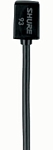 (EU) Петличный микрофон Shure WL93T, конденсаторный всенаправленный