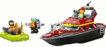 (EU) Конструктор LEGO City Пожарная лодка (60373)