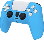 Силиконовый чехол для геймпада Sony DualSense PS5 (TP5-0512) синий