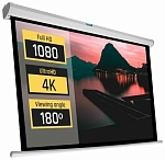 (EU) Аксессуар для проектора Iggual PSIPS184 (электрический рулонный экран 16:9, 84", матовый) , Белый