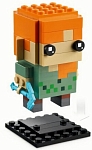 (EU) Конструктор LEGO Brick Headz Майнкрафт: Алекс (40624)