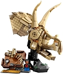 (EU) Игрушка-конструктор LEGO Jurassic World Окаменелости динозавра: Череп трицератопса (76969)