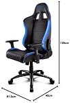 (EU) Игровое кресло DRIFT DR200BL, 242582759, Серое/Синее