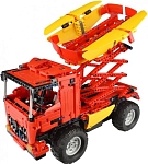 Радиоуправляемая модель Cada Technics  бетономешалка-кран конструктор 2 в 1