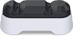 Зарядная станция DOBE для 2-х геймпадов Sony Dualsense (белая) (TP5-1501S)