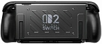 Защитный чехол с подставкой и кейсом для хранения картриджей Nintendo Switch 2 (Чёрный)