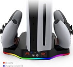 Охлаждающая док-станция DOBE для PS5 Slim с зарядными устройствами (TP5-3583)