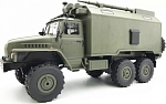 Радиоуправляемая модель WL Toys Советский военный грузовик Урал 6WD (1к16)(WPLB-36)