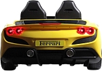 Детский электромобиль RiverToys F111FF желтый