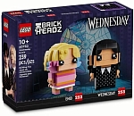 (EU) Конструктор LEGO Brick Headz Уэнздей и Энид (40750)