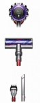 Беспроводной пылесос Dyson V11 (sv51) advanced фиолет никель (3 насадки )