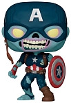(EU) Фигурка Funko POP! Marvel: What If...?: Zombie Captain America (941)