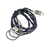 Проводные наушники HIDIZS ST2 Pro USB-C, Прозрачно-чёрные