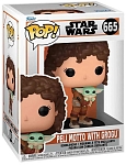 (EU) Фигурка Funko POP! Star Wars: Peli Motto with Grogu (665)