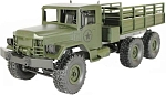 Радиоуправляемая модель MN Model военный грузовик MN-77C 6WD (1к16) зеленый (MN-77C)
