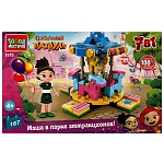 СКАЗОЧНЫЙ ПАТРУЛЬ конструктор Маша в парке аттракционов 7в1, 167 дет. Город мастеров в кор.36шт 1575-LB