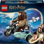 (EU) Конструктор LEGO Harry Potter Хагрид и Гарри на мотоцикле (76443)