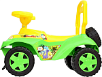 Каталка Orion Toys Ориоша с клаксоном (зелёная)