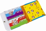 (EU) Настольная игра Bondibon Магнитная игра для путешествий «Сырные лазейки»