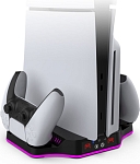 Охлаждающая док-станция DOBE для PS5 Slim с зарядными устройствами (TP5-3583)