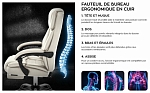 (EU) Офисный стул Mark Adler MA-BOSS 6.0 BEIGE, 220918735, Белый