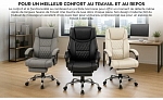 (EU) Офисный стул Mark Adler MA-BOSS 6.0 BEIGE, 220918735, Белый