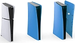 Боковые сменные панели для PS5 Slim Digital (синие) (TP5-3598)