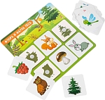 (EU) Настольная игра Bondibon Теневое лото «Флора и фауна»
