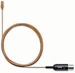 (EU) Петличный микрофон Shure UniPlex UL4 с кардиоидной диаграммой направленности, цвет MTQG, какао