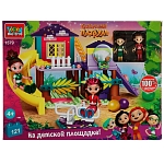 СКАЗОЧНЫЙ ПАТРУЛЬ конструктор Маша и Варя на детской площадке, 121 дет. Город мастеров в кор.2*8шт 1579-AA