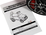 Детский толокар Mercedes-Benz G63 RiverToys (Z001ZZ-D) (серый бриллиант)