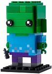 (EU) Игрушка-конструктор LEGO Brick Headz Майнкрафт: Зомби (40626)