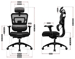 (EU) Игровое кресло Huzaro HZ-Combat 7.0 Black, 270143306, Чёрное
