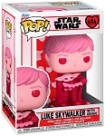 (EU) Фигурка Funko POP! Star Wars Valentines: Luke Skywalker with Grogu (494)