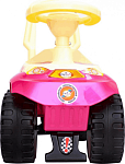 Каталка Orion Toys Ориоша с клаксоном (розовая)