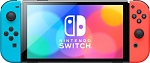Игровая приставка Nintendo Switch OLED 64GB (неоновый красный/неоновый синий) (AZ)