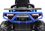 Детский электроквадроцикл RiverToys H999HH синий