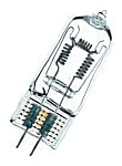 (EU) Аксессуар для проектора Osram 64575 (P2/17) Галогенная лампа 1000W 230V 3400K GX6.35 , Прозрачная
