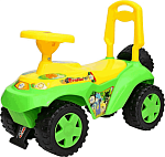 Каталка Orion Toys Ориоша с клаксоном (зелёная)