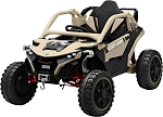 Детский электромобиль RiverToys (Z707ZZ) (бежевый)