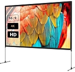 (EU) Проекционная поверхность BlitzWolf BW-VS6 120" (портативный, 16:9, матовый, 265x149 см, 4K, 160°), Чёрный, Белый