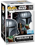(EU) Фигурка Funko POP! Star Wars: Mandalorian with Grogu (772)
