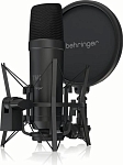 (EU) Студийный микрофон Behringer TM1 Dark Edition, конденсаторный с большой диафрагмой, черный