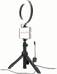 (EU) Комплект для видеосъемки и стриминга IK Multimedia iRig Video Creator Bundle, петличный микрофон, кольцевая лампа, стойка