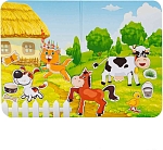 (EU) Настольная игра Bondibon Магнитный театр «Сложи картинку!»