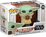 Фигурка Funko POP! Bobble: Star Wars: Mandalorian: The Child with cup (49933)