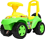 Каталка Orion Toys Ориоша с клаксоном (зелёная)