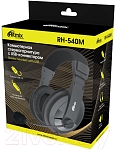 Наушники с микрофоном RITMIX RH-540M, Чёрные
